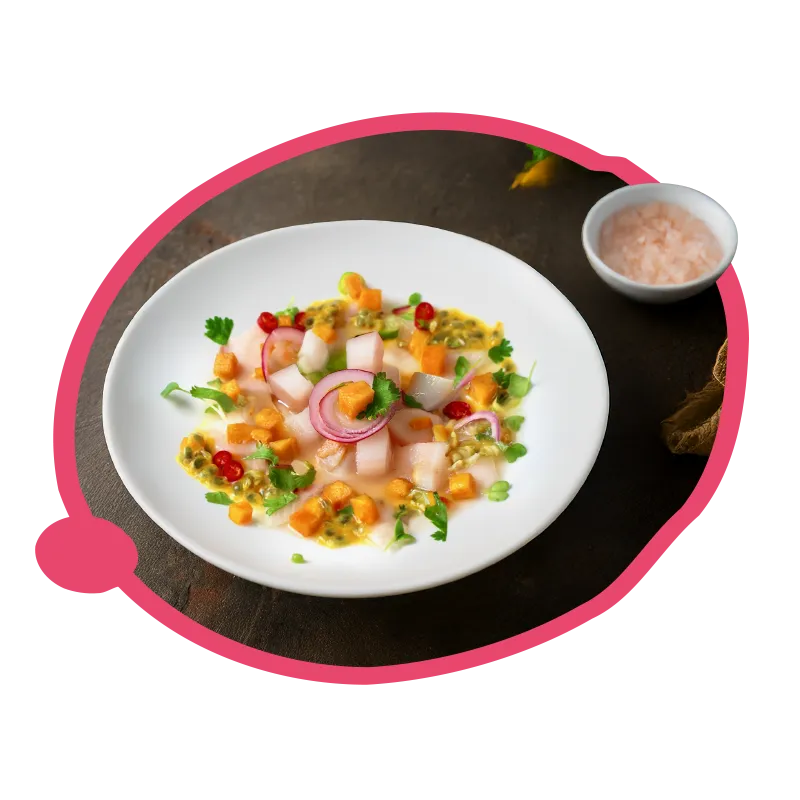 Passion Fruit Ceviche