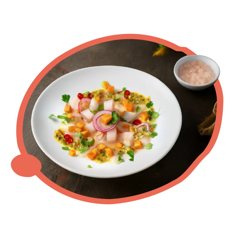 Passion Fruit Ceviche